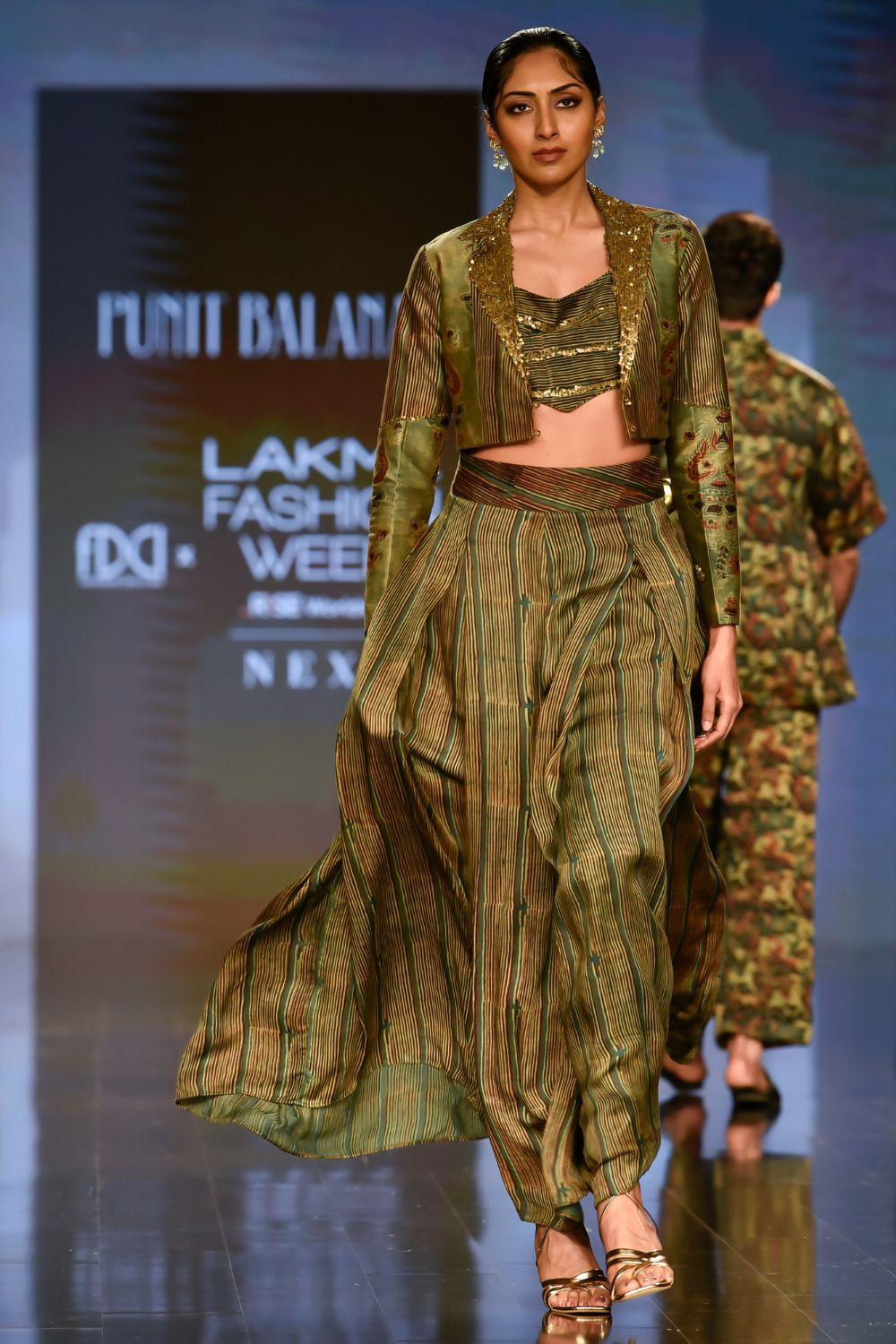 Dry Heena Green Printed Co-Ords