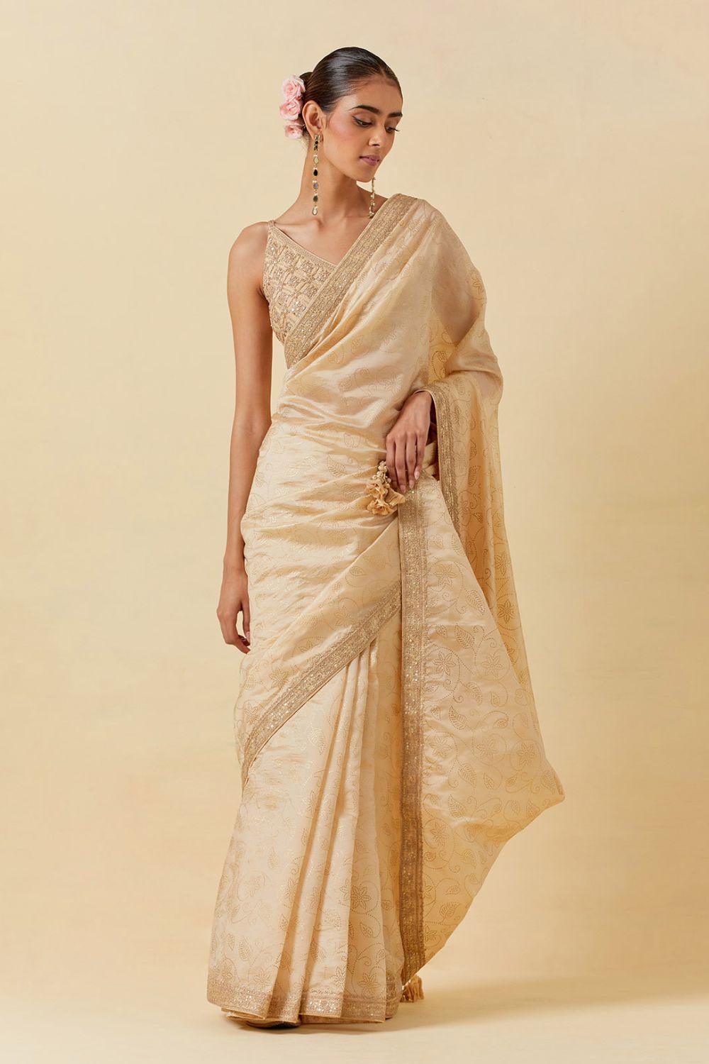 Printed Saree Set