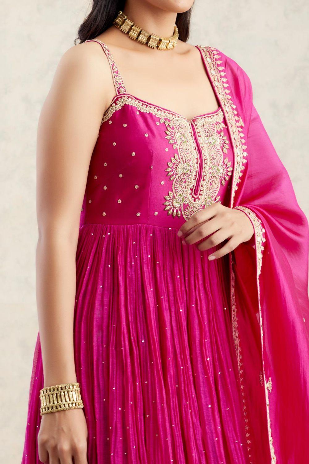 Strap Sharara Set