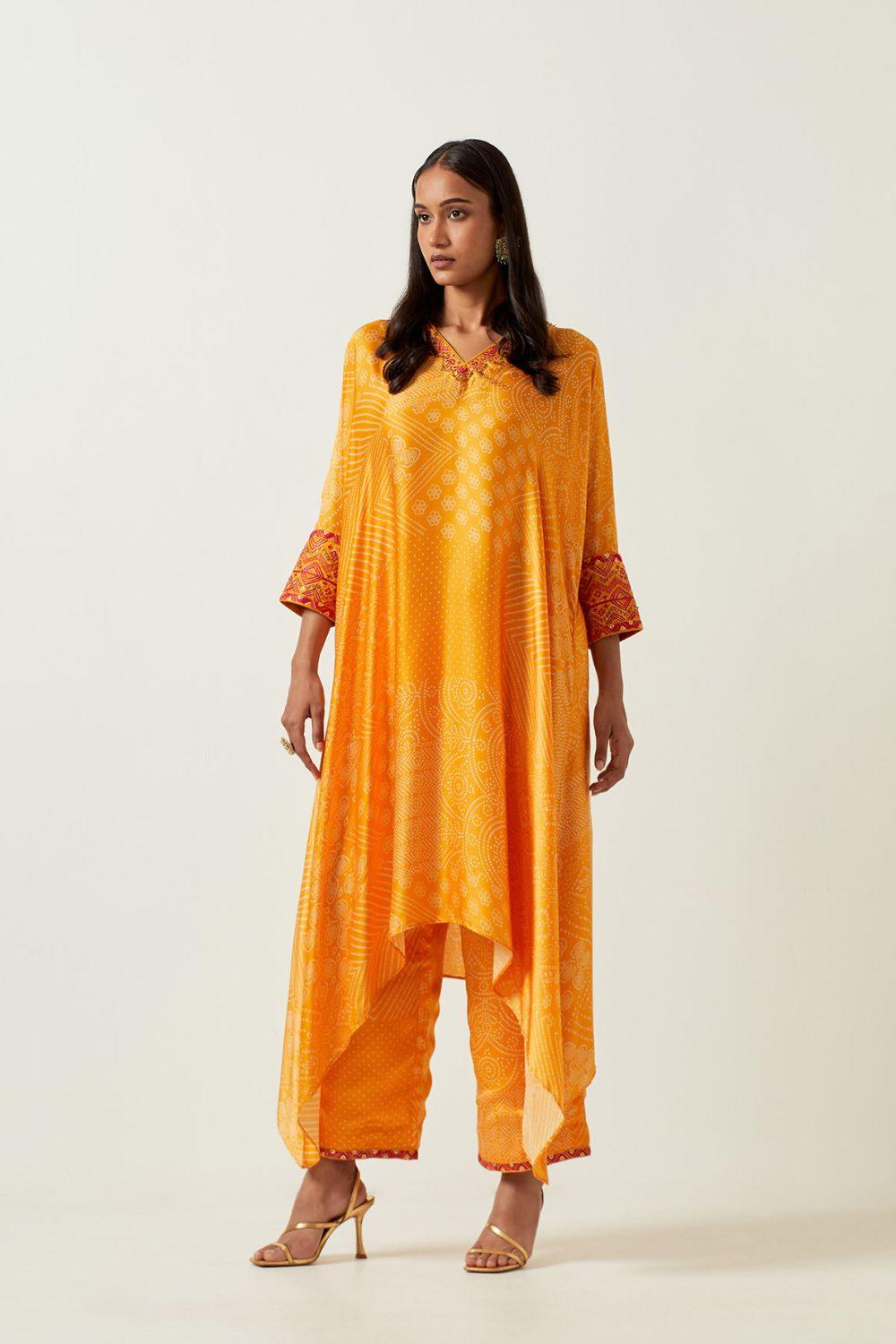 Kaftan Kurta Set