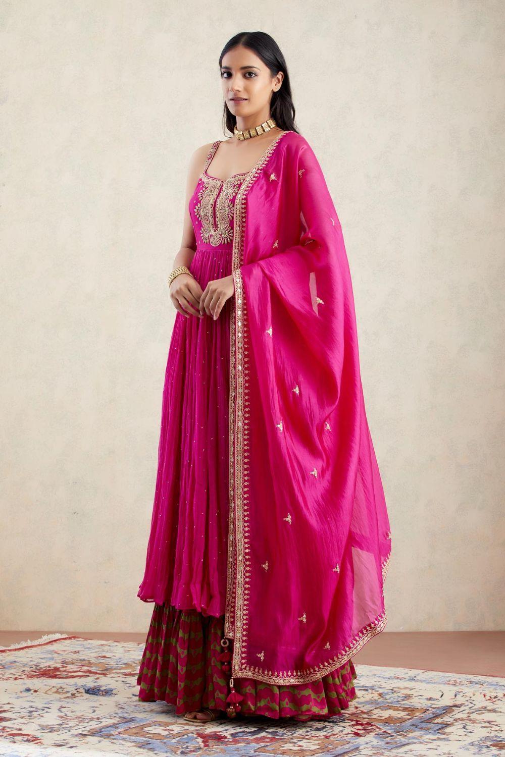 Strap Sharara Set