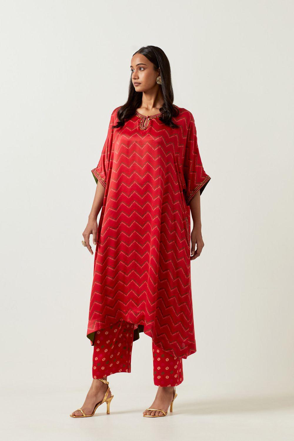 Kaftaan Kurta Set