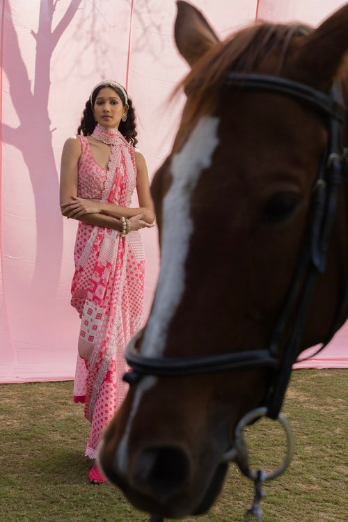 Printed Saree