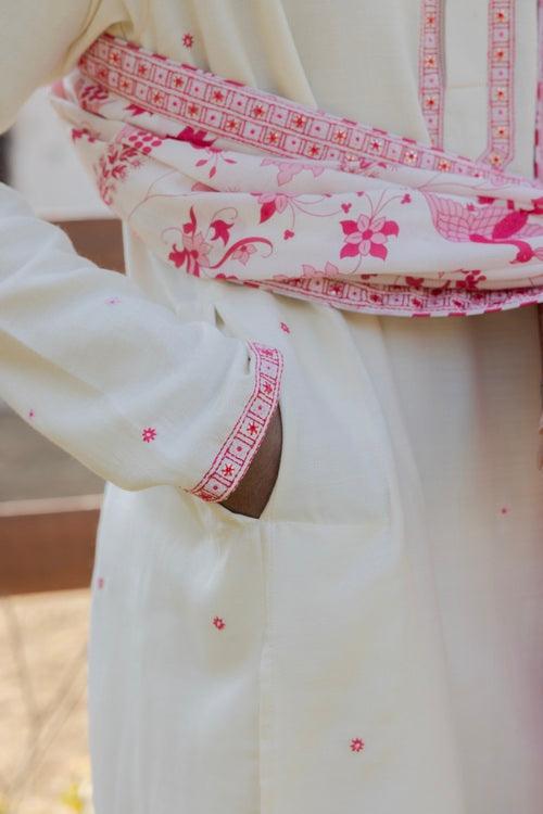 Ivory Kurta Set