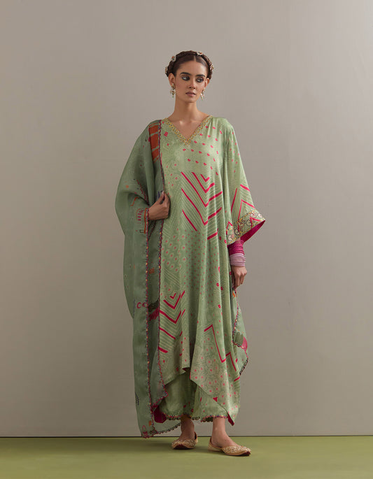 Kaftaan Kurta Set