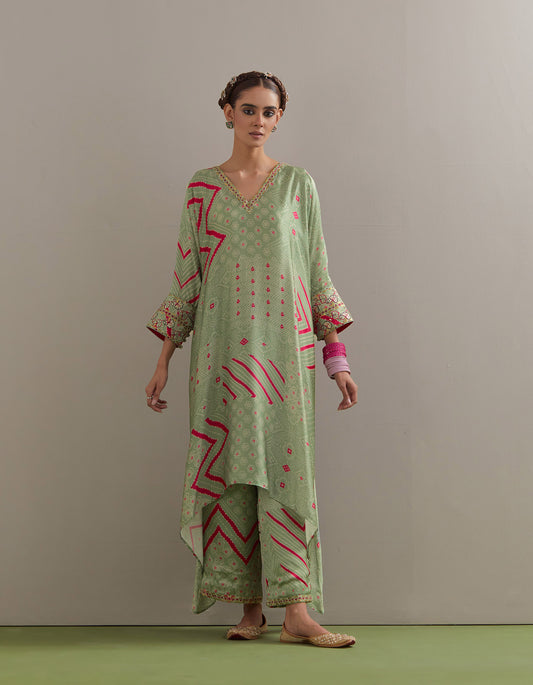 Kaftaan Kurta Set