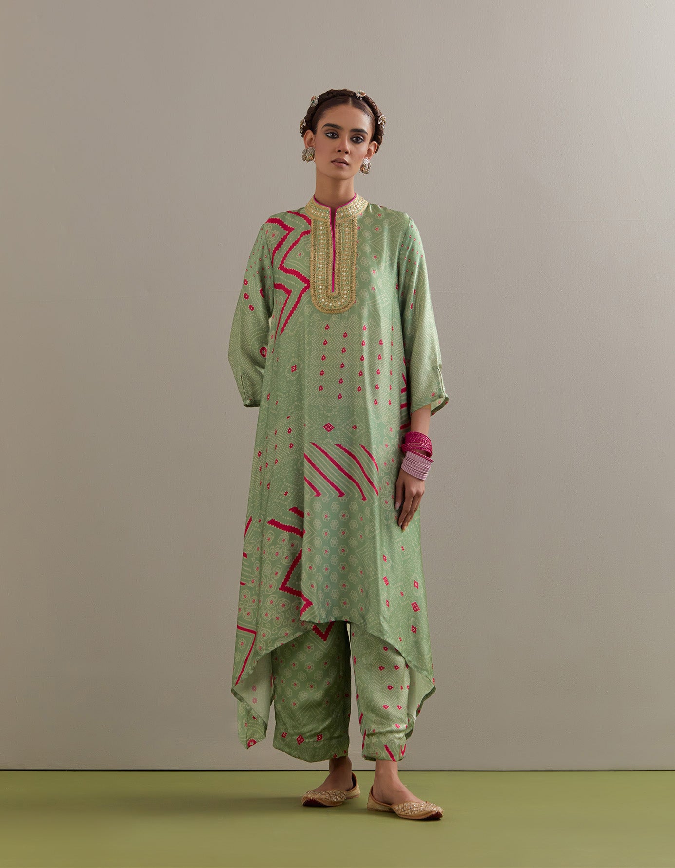 Kaftaan Kurta Set