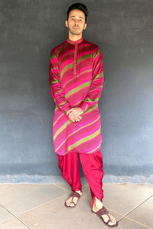 Kurta With Dhoti Pants