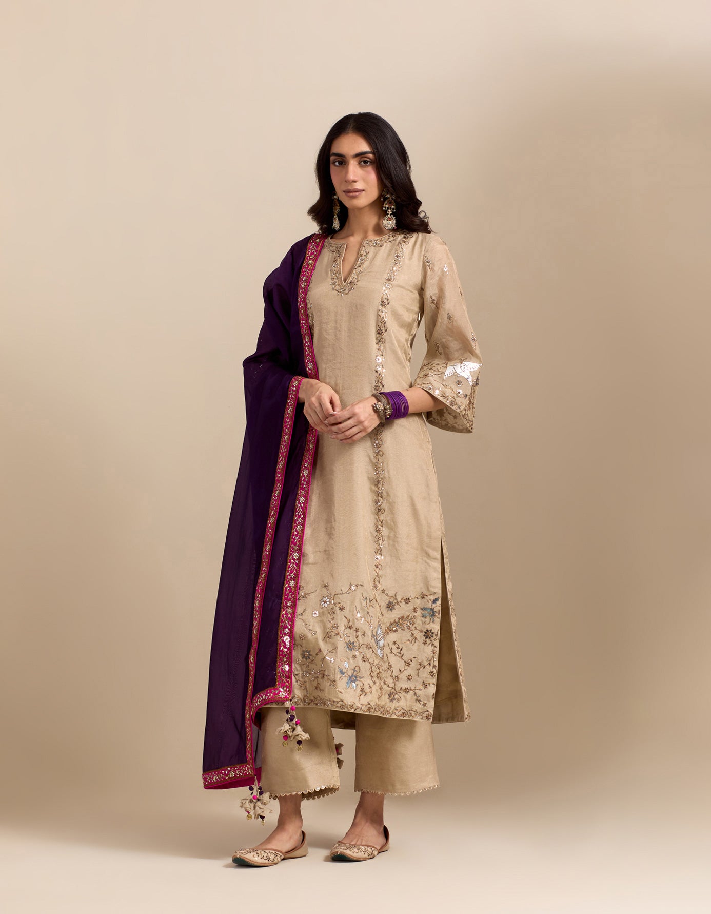 Banarasi Tissue Kurta Set