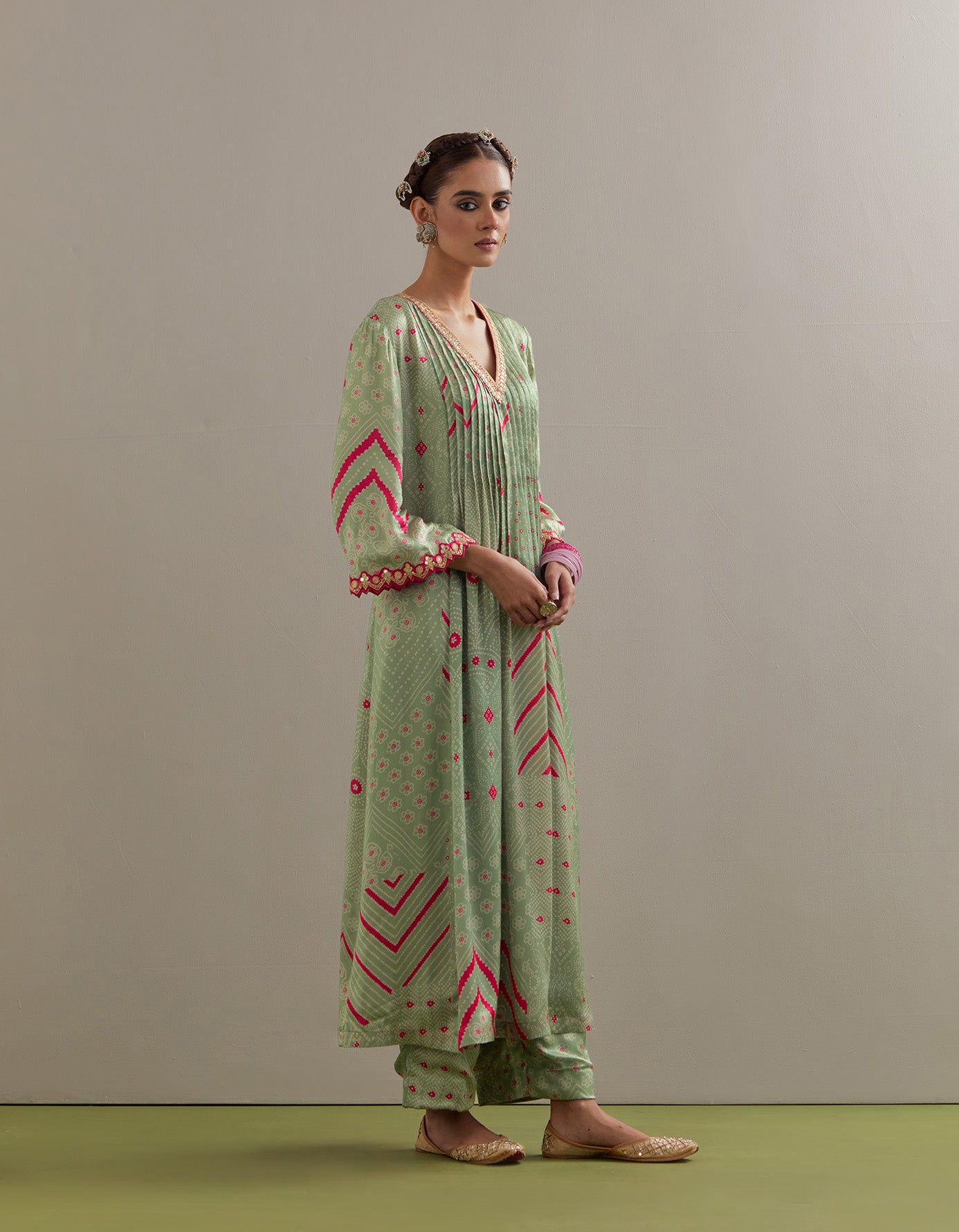 Kaftaan Kurta Set