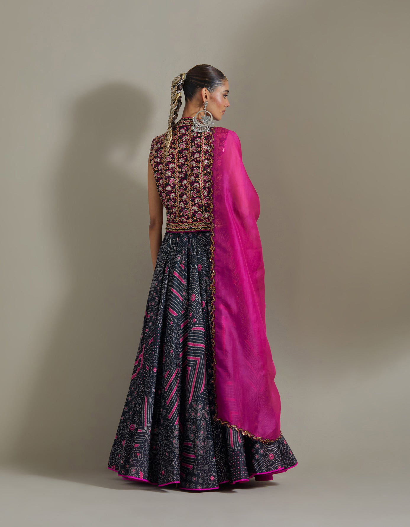 Waistcoat Lehenga Set