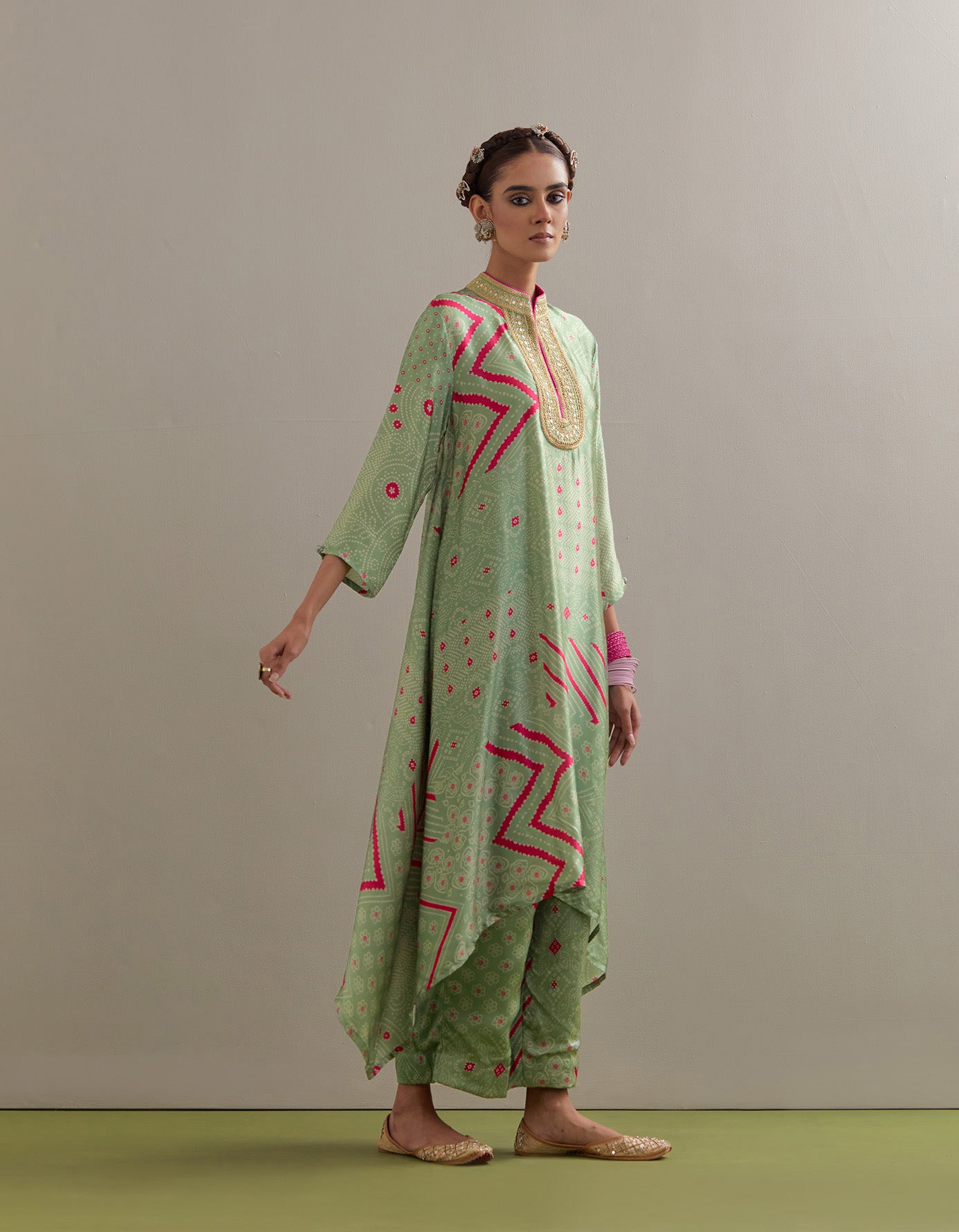 Kaftaan Kurta Set