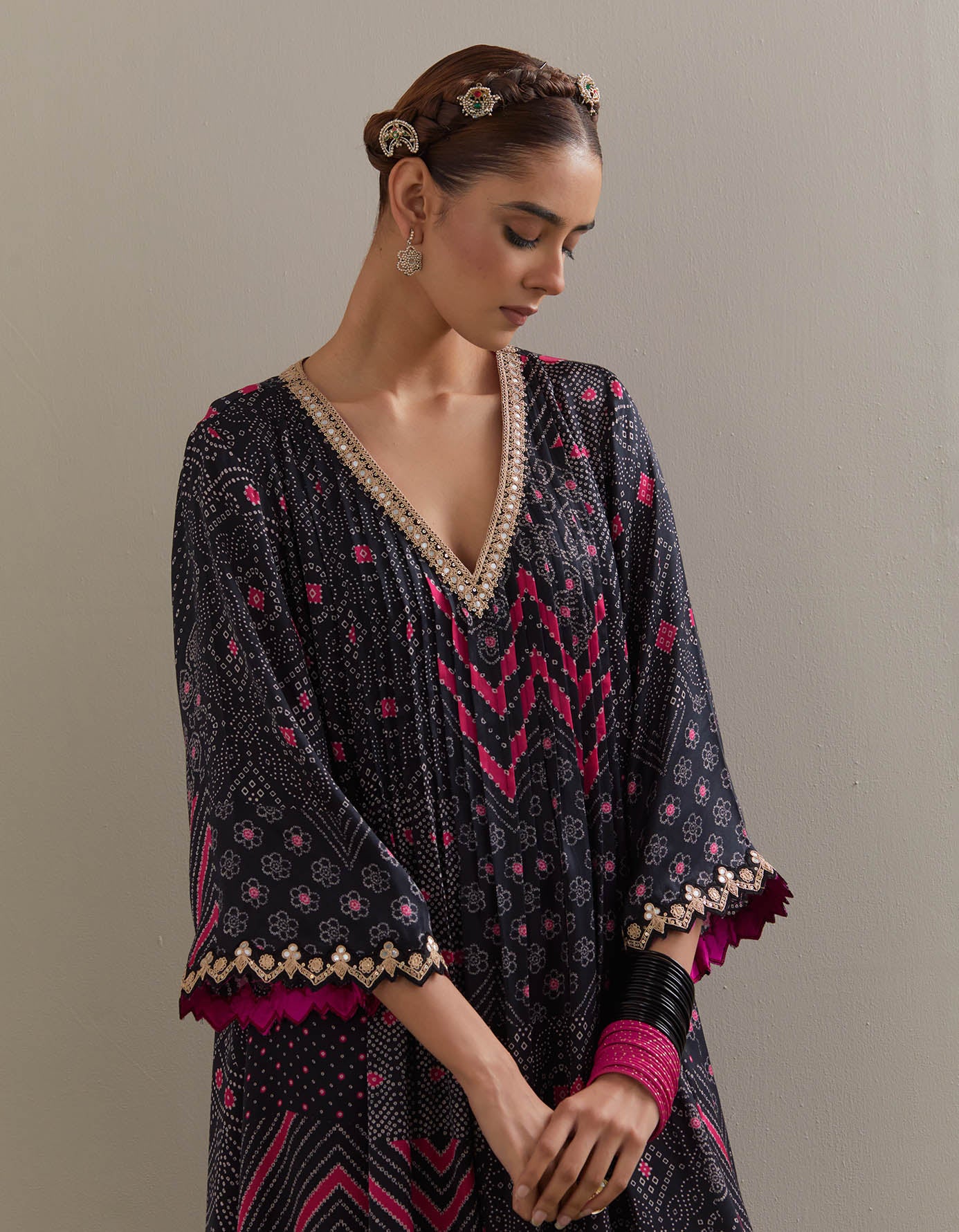 Kaftaan Kurta Set