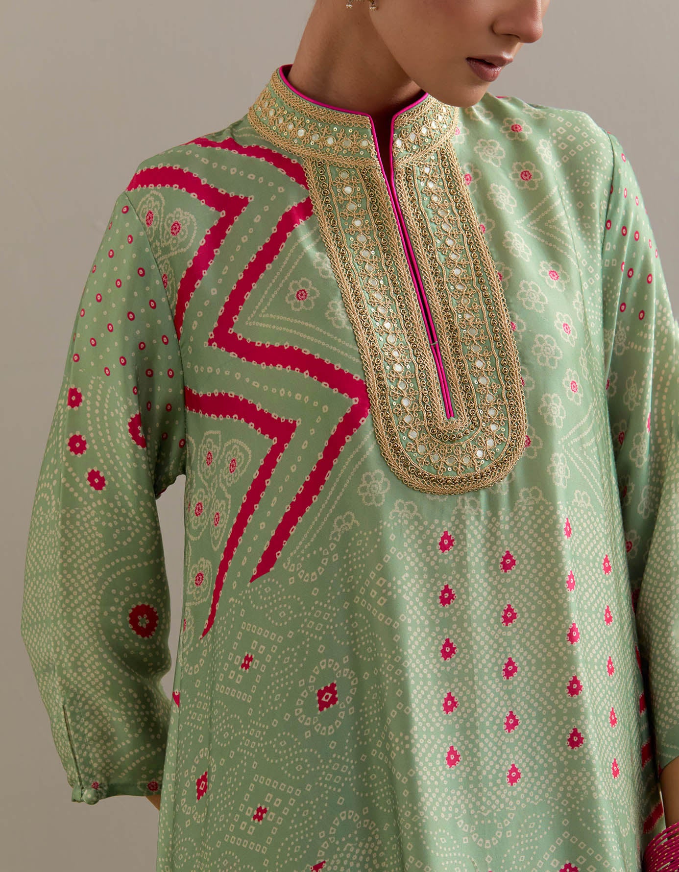 Kaftaan Kurta Set