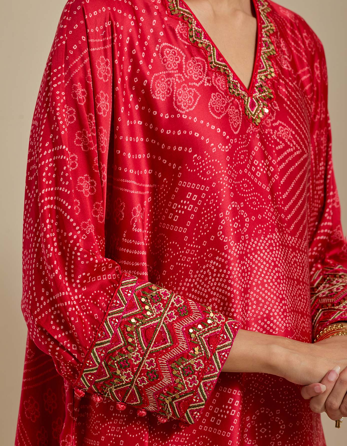 Kaftan Kurta Set