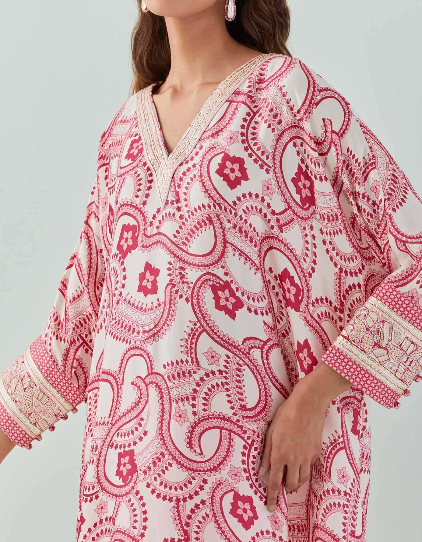 Kaftan Kurta Set