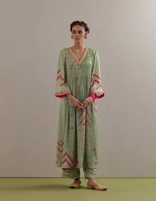 Kaftaan Kurta Set