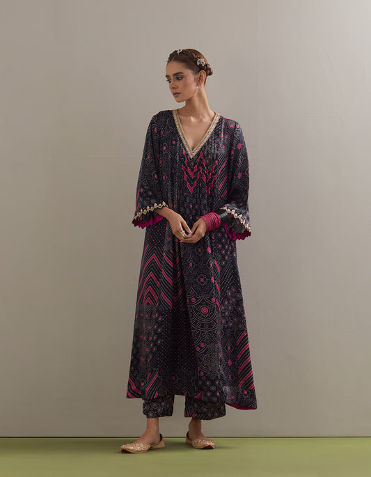 Kaftaan Kurta Set