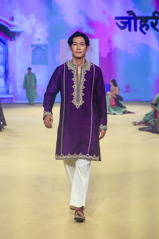 Baingani Kurta Set