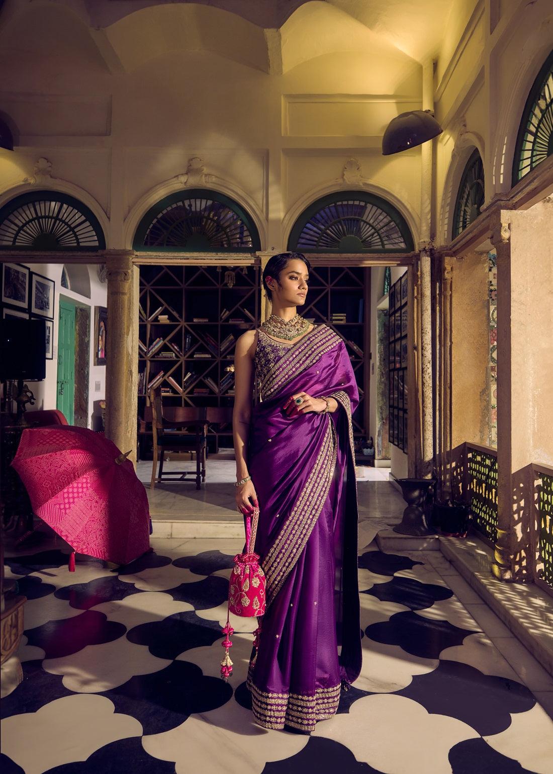 Classic Baigani Saree