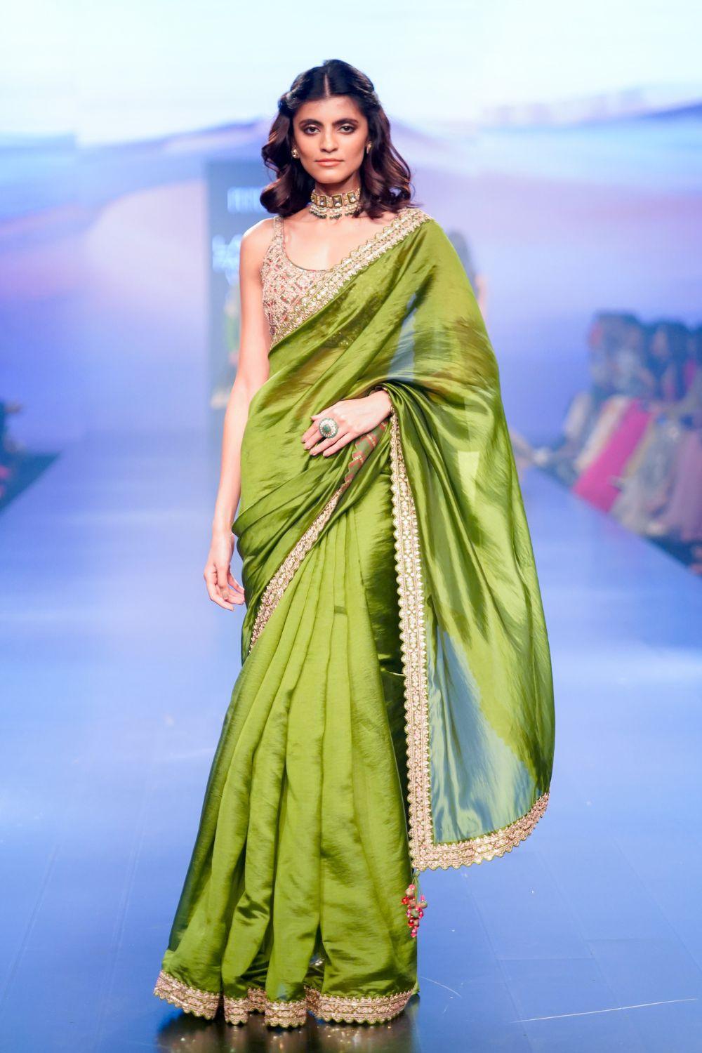 Embroidered Saree