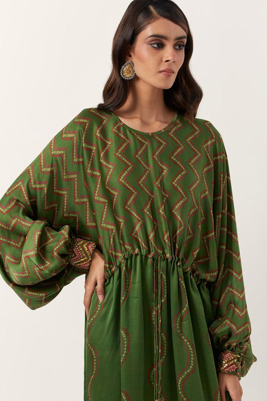 Pickle Green String Tunic