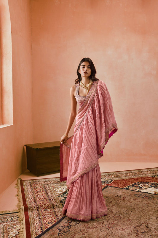 Johari Draped saree