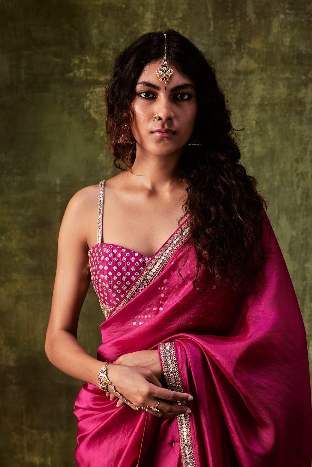 15+ Pink Muhurtham Kanjeevaram Sarees We Love | WedMeGood